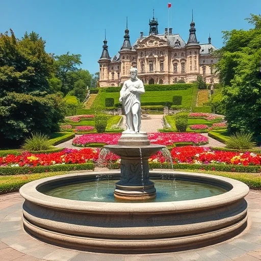 독일 도나우에싱겐 여행 중 마주한 도나우강 발원지 도나우켈레와 퓌르스텐베르크성 전경